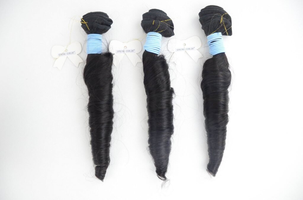 Black Hair Extensions for women semi curl