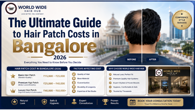 The Ultimate guide to hair patch costs in Bangalore. 